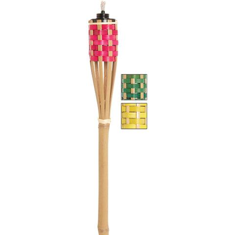 Outdoor Expressions Bamboo Party Patio Torch; Mfg #B17-B18-B20