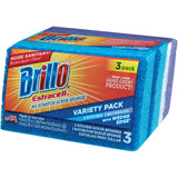 Brillo Estracell No Scratch Scrub Sponge; Mfg #21035