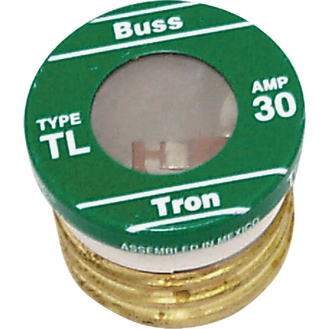Bussmann TL Plug Fuse; Mfg #BP/TL-30
