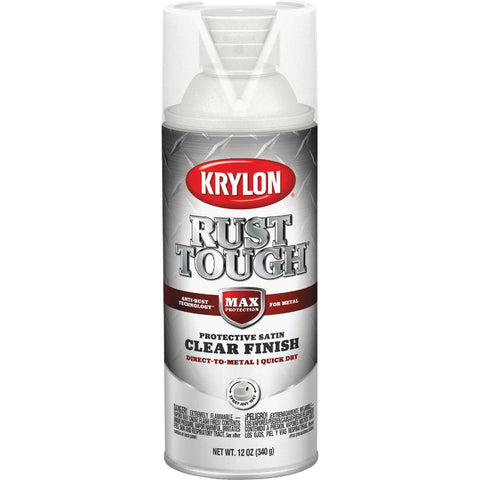 Krylon Rust Tough Alkyd Enamel Spray Paint; Mfg #K09272008