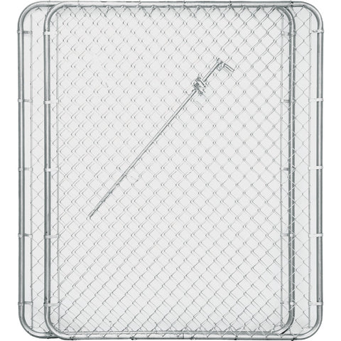 Midwest Air Tech Double Drive Chain Link Gate; Mfg #328404A