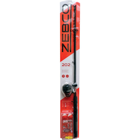 Zebco 202 Fishing Rod & Spincast Reel; Mfg #202ZB1EC562ML.FB4