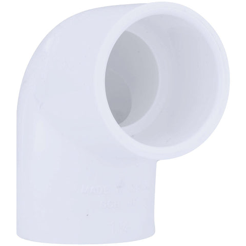Charlotte Pipe Schedule 40 PVC Elbow (Slip x Female); Mfg #PVC 02301  1200HA