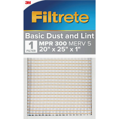 Filtrete Basic Dust & Lint Furnace Filter; Mfg #303-4