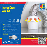 Dundas Jafine ProFlex Indoor Dryer Vent Kit; Mfg #TDIDVKZW