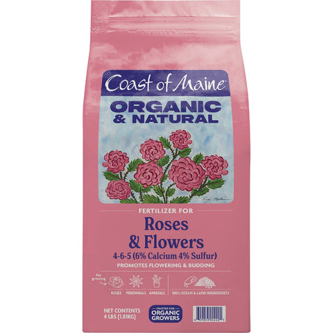 Coast of Maine Rose & Flower Fertilizer; Mfg #RF6001