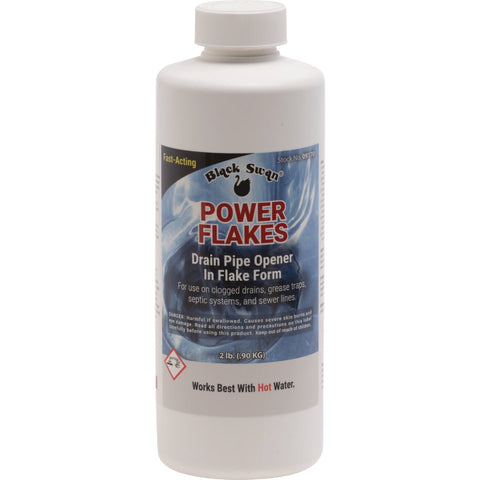 Black Swan Flake Drain Opener & Cleaner; Mfg #09170