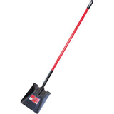 Bully Tools Open Back Fiberglass Square Shovel; Mfg #62525
