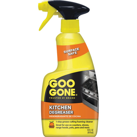 Goo Gone Foaming Kitchen Cleaner Grease Remover; Mfg #2047