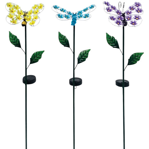 Alpine Iron Insect Solar Stake Light; Mfg #QLP1322A