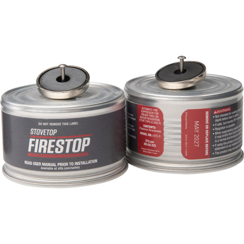 StoveTop FireStop Rangehood Fire Supressor; Mfg #675-3D