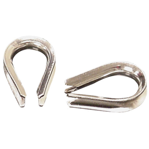 Campbell Stainless Steel Cable Thimble; Mfg #T7637504