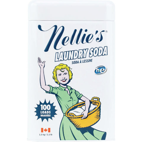 Nellie's 100 Load Powder Laundry Soda Detergent; Mfg #NLS-100T