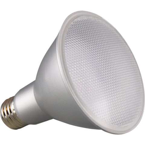 Satco Nuvo PAR30 Long Neck Medium Dimmable LED Floodlight Light Bulb; Mfg #S29431