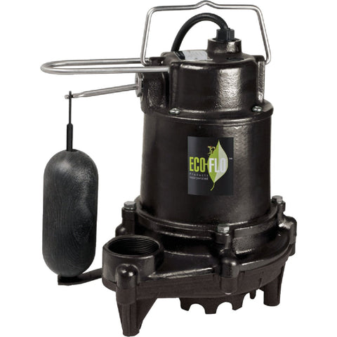 ECO-FLO High Efficiency Cast Iron Submersible Sump Pump; Mfg #EFSA50