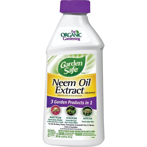 Garden Safe Neem Oil Extract Fungicide; Mfg #HG-93231