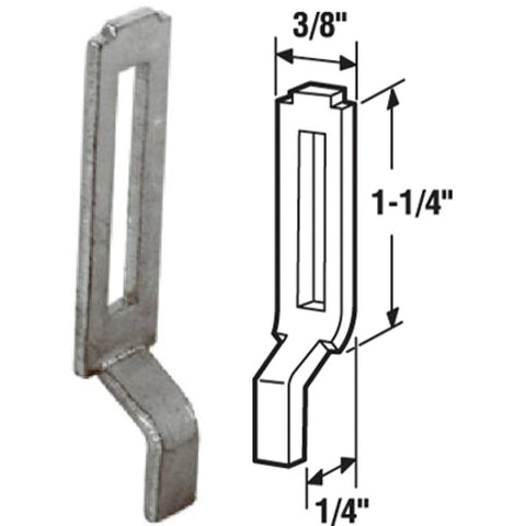 Prime-Line Adjustable Strike Plate With Screws; Mfg #A 148