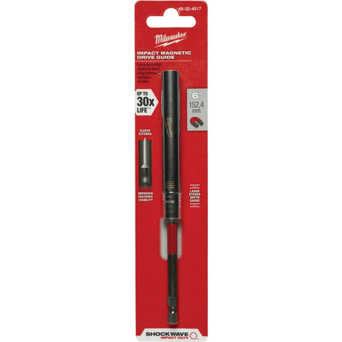 Milwaukee Shockwave Magnetic Drive Guide Bit Holder; Mfg #48-32-4517