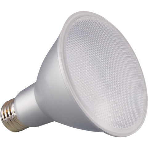Satco Nuvo PAR30 Long Neck Medium Dimmable LED Floodlight Light Bulb; Mfg #S29439