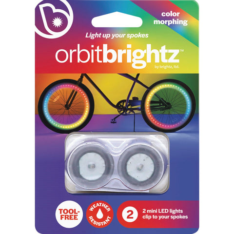 Brightz Orbitbrightz LED Bicycle Spoke Light; Mfg #I1789