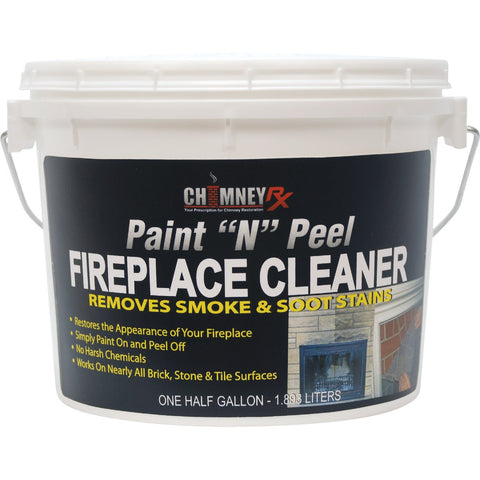 Chimney RX Paint-N-Peel Fireplace Masonry Cleaner; Mfg #300467