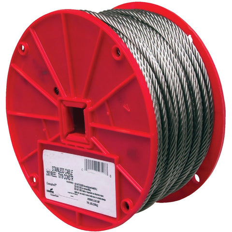 Campbell Stainless Steel Wire Cable; Mfg #7000626