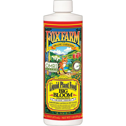 FoxFarm Big Bloom Organic Liquid Plant Food; Mfg #FBBP