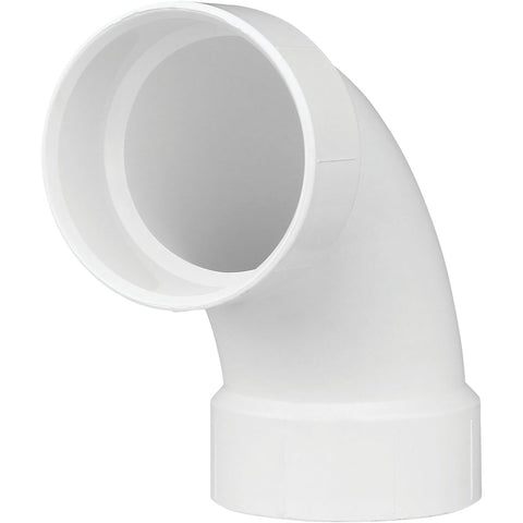 Charlotte Pipe 90 Deg. Long Sweep PVC Elbow; Mfg #PVC 00304  1200HA