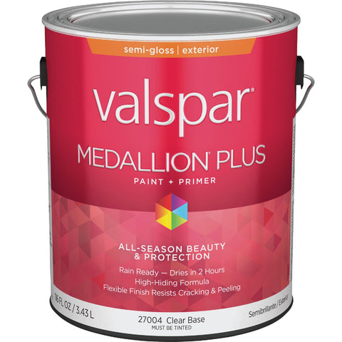 Valspar Medallion Plus Premium Exterior Paint & Primer; Mfg #028.0027004.007