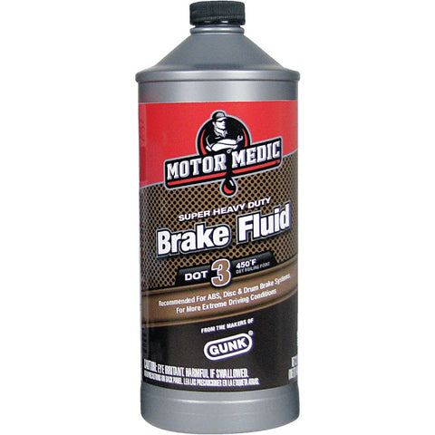 MotorMedic Super Heavy-Duty Brake Fluid; Mfg #M4332