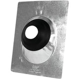 Oatey All-Flash No-Calk Roof Pipe Flashing/Galvanized Base; Mfg #11816