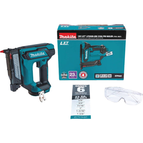 Makita 18V Cordless Pin Nailer - Tool Only; Mfg #XTP02Z