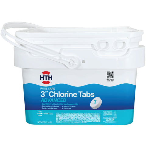 HTH Chlorine Tabs Advanced; Mfg #42053