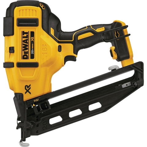 DeWalt 20V MAX XR Angled Cordless Finish Nailer - Tool Only; Mfg #DCN660B