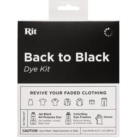 Rit Back to Black Dye Kit; Mfg #85857