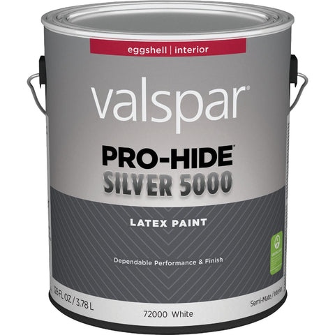 Valspar Pro-Hide Silver 5000 Latex Interior Wall Paint; Mfg #028.0072000.007