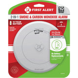 First Alert 10-Year Battery Carbon Monoxide and Smoke Alarm; Mfg #1046796