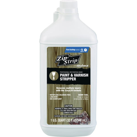 Zip-Strip by Solvable Paint & Varnish Stripper; Mfg #53-521US