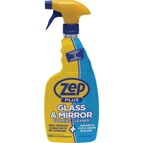 Zep Plus Glass & Mirror Foaming Cleaner; Mfg #R53812