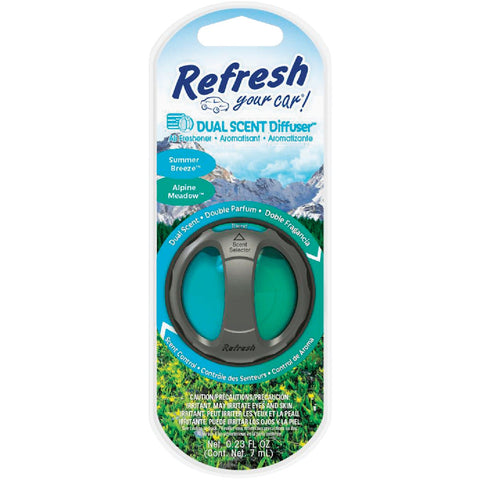 Refresh Your Car Oil Diffuser Car Air Freshener; Mfg #09020Z