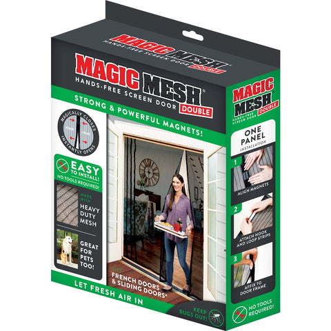 Magic Mesh Double Screen Door; Mfg #MM351112