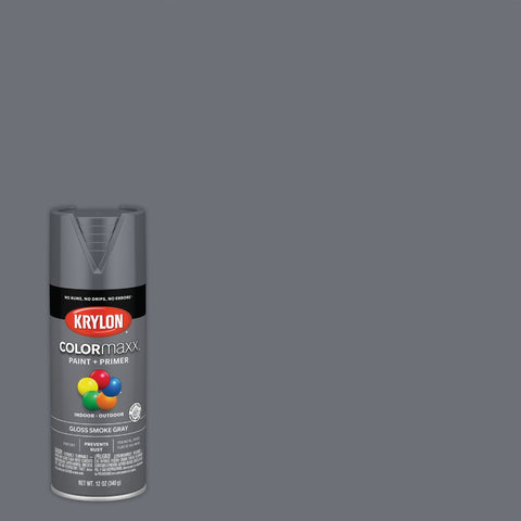 Krylon ColorMaxx Spray Paint + Primer; Mfg #K05539007