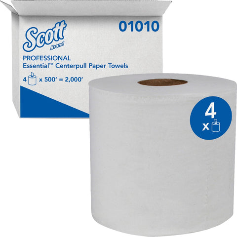 Kimberly Clark Scott Essential Center-Pull Roll Towel; Mfg #1010