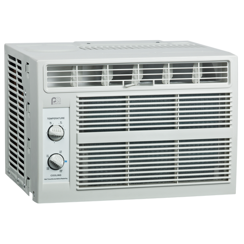Perfect Aire 5,000 BTU 115-Volt Window Air Conditioner with Mechanical Controls, Installation Kit, Washable Filter, 150 sq. ft. # 5PMC5000