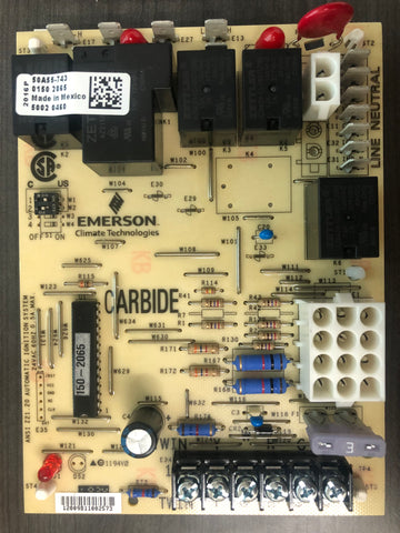 50A55-743 Emerson Goodman Direct Replacement Integrated Furnace Control Single Stage Hot Surface Ignition for 120V Ignitors