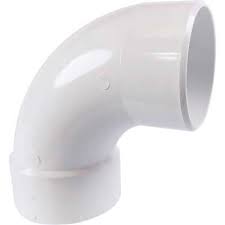 Charlotte Pipe 90 Deg. Schedule 40 Street PVC Elbow # PVC 00302  1200HA-3"90D DWV SANI STR ELBOW